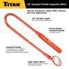Titan 71101 22-Inch Insulated Flexible Inspection Mirror