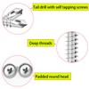 Qrity Self Tapping Screws M4.2 x 16 mm, Drill Tail