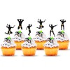 36 PCS Male Dancers Beefcake Cupcake Toppers,Bachelorette Cupcake Toppers Picks,