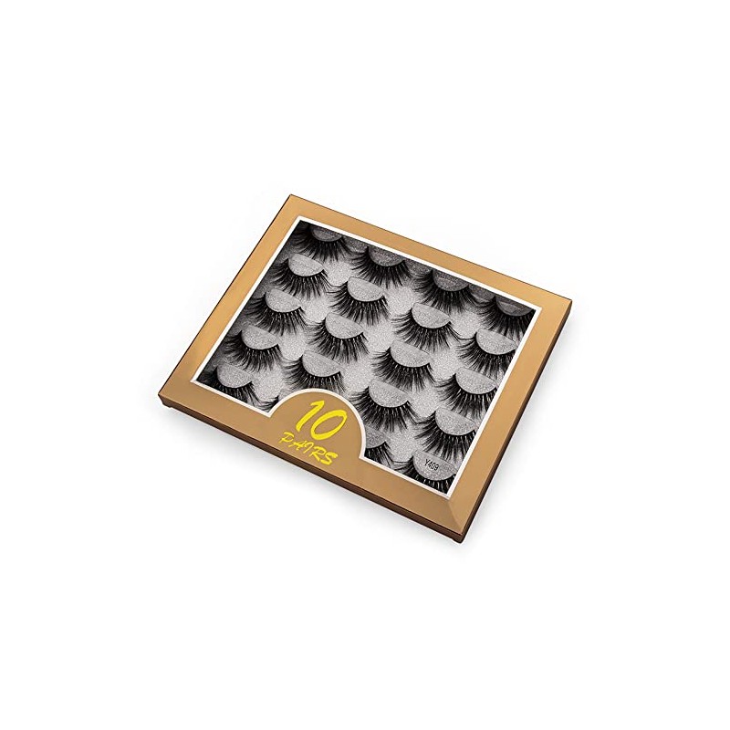 10 Pairs Y4 Series False Eyelashes Y4 Series Dense Recital