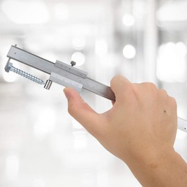 Marking Caliper 0-200 mm, Stainless Steel Marking Gauge Scribe Caliper Metal Parallel Marking Gauge Vernier Caliper for Scribing, Woodworking Craft Scribing Tool