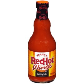 Frank's RedHot Hot Buffalo Wings Sauce, 12 fl oz