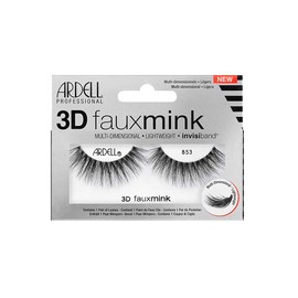 Ardell Professional 3D faux mink, artificial eyelashes for a voluminous look, the original, handmade and ultra thin, reusable lashes (without eyelash glue).