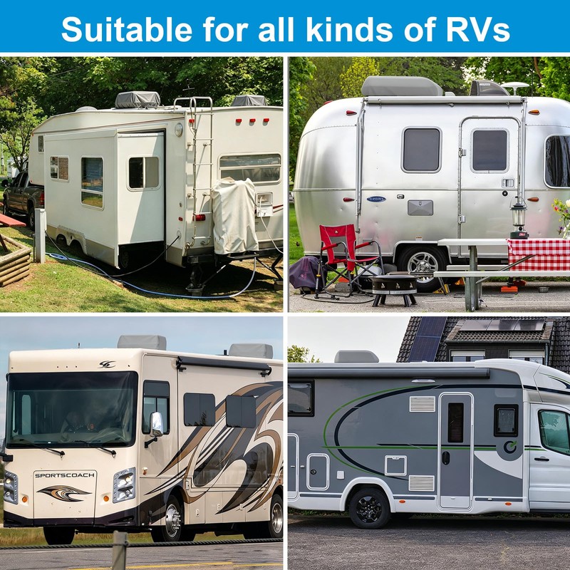 MQLD RV Air Conditioner Cover Camper Trailer AC Unit Cover