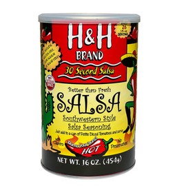 30 Second Salsa Seasoning Mix - Hot, (16-oz. Can Makes 26, 15-oz. Batches of Salsa, 1.15-Each)