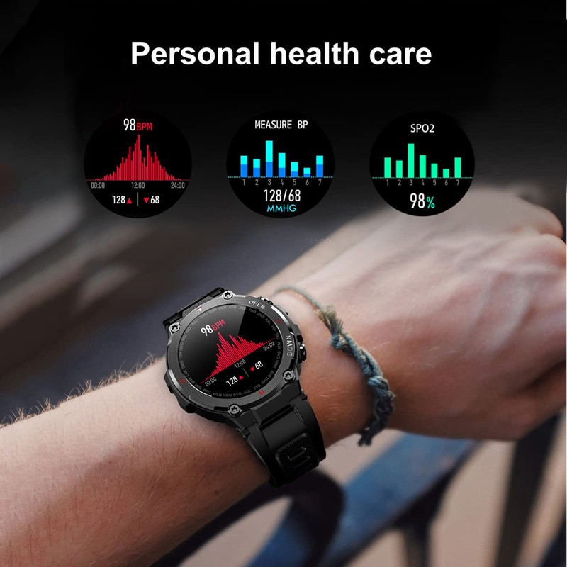SEDSEY Relojes Inteligentes para Hombres, Actividad, rastreador de Fitness, Reloj
