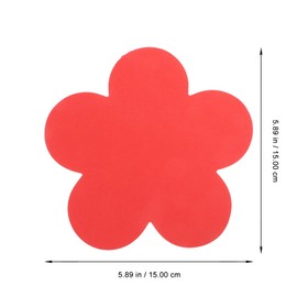 Operitacx 90pcs Spring Paper Cut Outs Summer Flower Cutout Kids Diy Material Decorative Classroom Cutouts Flower Paper Cut Colorful Flower Cutouts Kid Crafts Office Decorations