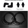 6AN Transmission Cooling Line Hose Compatible with 4L60 700R4 TH350