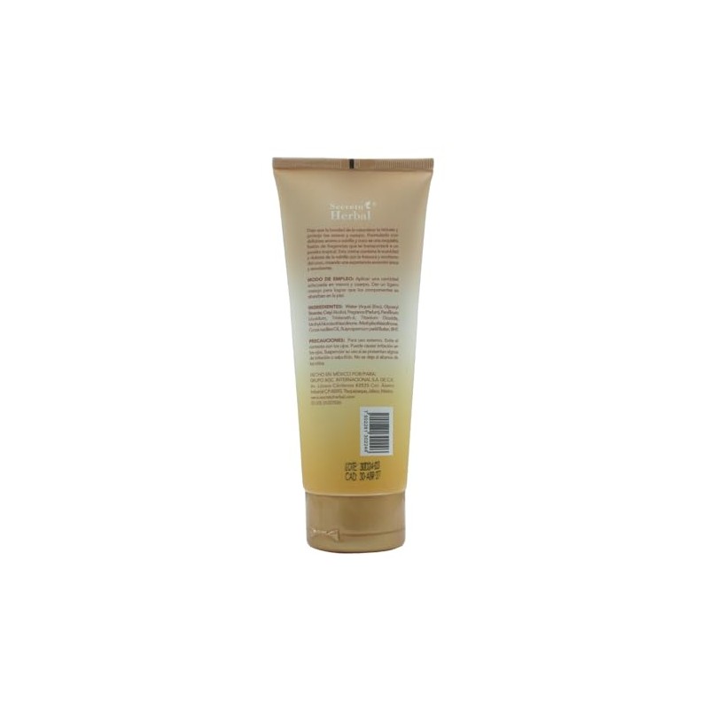 Secreto Herbal Crema Corporal Coco Encanto 180 ml