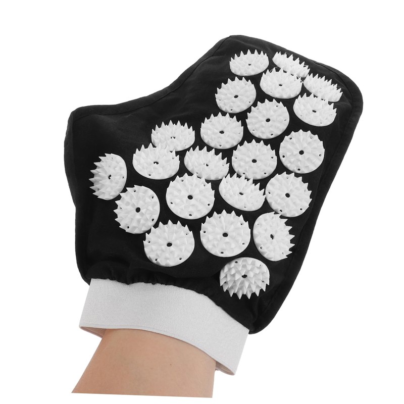 Beavorty Acupressure Hand Massager Gloves Spikes for Yoga Relaxation Gym
