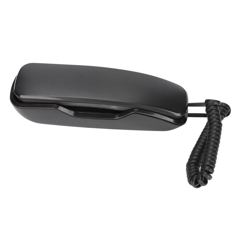 Wall Mounted Phone Redialing Mute Function Corded Telephone for Home