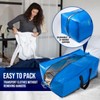 TAILI Blue Heavy Duty Moving Bags, Clothes Storage Bags with