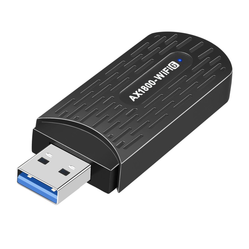 USB WiFi Adapter USB3.0 AX1800Mbps 2.4GHz 5Ghz High Gain Antenna