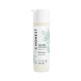 The Honest Company Silicone-Free Conditioner, Gentle Tear-Free Hypoallergenic Baby Hair Care with Naturally Derived Ingredients, Fragrance-Free for Sensitive Skin, 10 fl oz