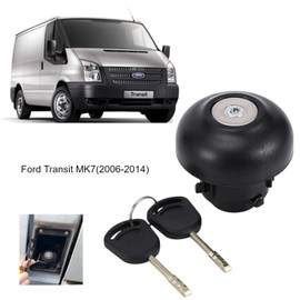 Twowinds Fuel Cap Fuel Cap, Transit MK7 VII (2006-2019), 9C119K163AA, 1715043, Fuel Tank Cap, Key Lock