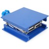 100 X 100mm Blue Electroplated Aluminum Lab Lifting Platform Stand