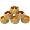 Handmade Indian Beaded Napkin Rings for Christmas, Thanksgiving, Holiday Party,