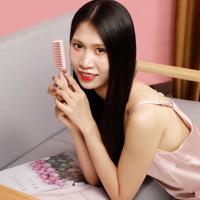 USB Hair Straightener Comb Multifunction Dual Use Portable Electric Hair