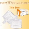 ONE-CARE Agujas Para Bolígrafos, 31 G X 8 Mm, Caja