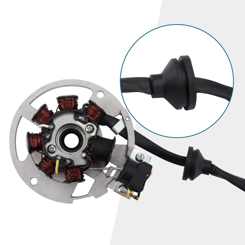 GOOFIT 5 Wires 7 Coils Ignition Magneto Stator Replacement for