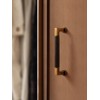JIASENBAO 5 Pack Antique Brass Cabinet Pulls 3.75" Hole Center