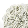 AMUU Rubber Bands office 300pcs white Small Rubber Bands for