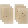 Knotty Pine 6 Sheets | 6mm 1/4th inch, 12”x19” Premium