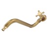 S Spout Antique Wall Mounted Faucet Single Cold Anti Freeze