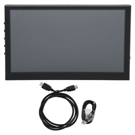 7 Inch Monitor IPS Touch Second Screen HD Multimedia Interface Portable Mini LCD Display with Dual Speakers Sound Jacks