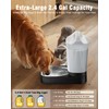 Automatic Dog Water Bowl Dispenser - 2.4 Gallon Stainless Steel