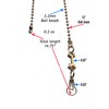 Paw Print Dog Bone Light Fan Pull Chain Ball Chain