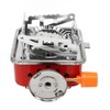 Mini Square Camping Stove Compact Folding Wind Proof Outdoor Backpacking