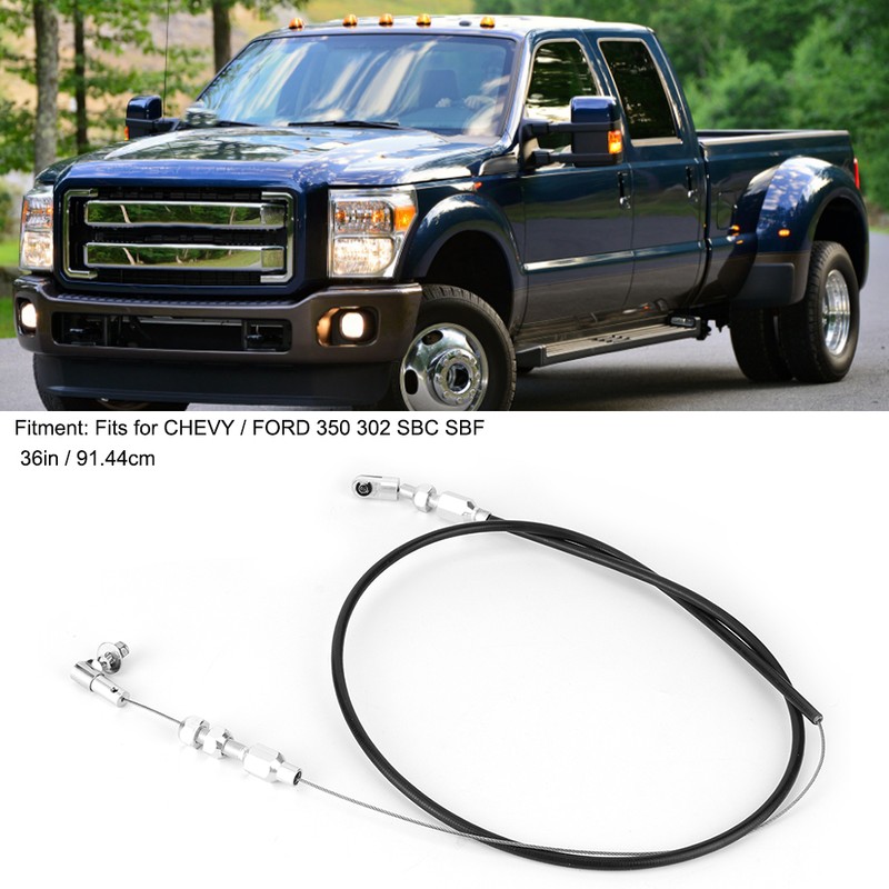 36in Throttle Cable Universal Replacement Fits for CHEVY / FORD