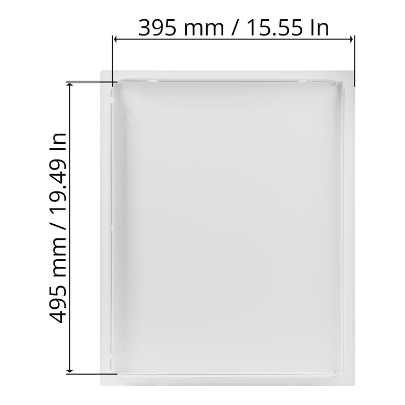 Repa Market 16 x 20 Inch Access Panel for Drywall/White
