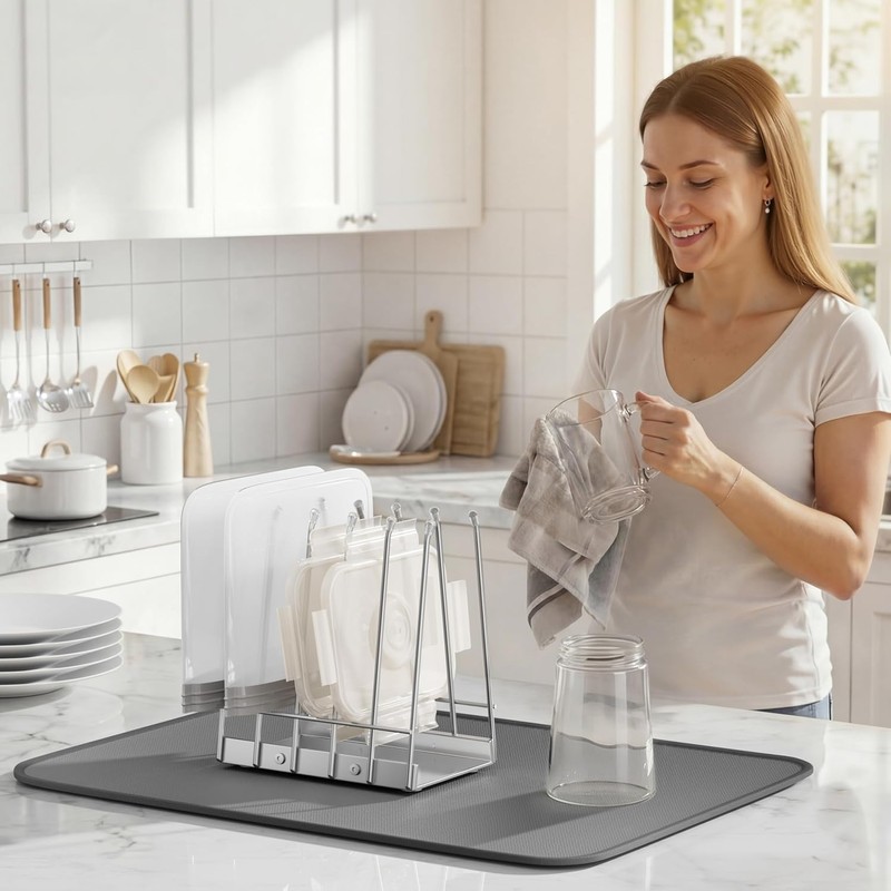 Reusable Bags Drying Rack, Plastic Bags Dryer for Ziplock Lerine