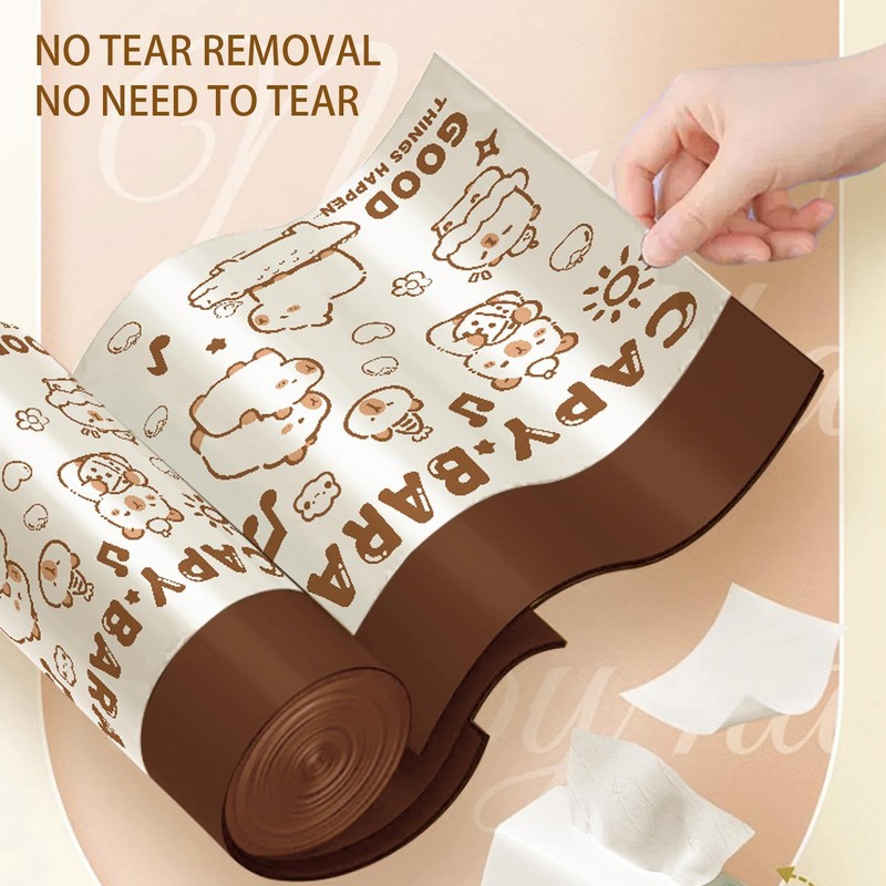 Drawstring Trash Bags | Capybara Cute Kitchen Garbage Bags,Capybara Design