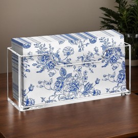 Napkin Holder for Table | Acrylic Napkin Holder Upright Paper Storage,Tissue Dispense Storage Organizer Dining Table Decor for Hand Towel Guest Towel Home Apartment Restaurant