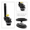 2Pcs Toilet Fill Valve Seal Replacement Part,Washer Cistern Float Valve