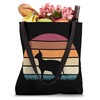 Retro Vintage Sunset Kitten Feline Pet Sphynx Cat Tote Bag