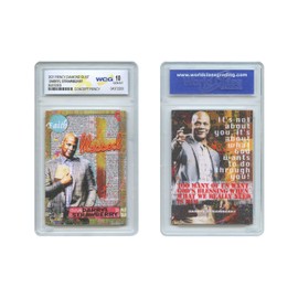 WCG 2021 Darryl Strawberry Blessed Diamond Dust Rency Concept Card - Graded Gem Mint 10