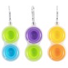 Fat Brain Toys Simpl Dimpl Clear 3 Pack - Popping