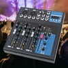 Professional Audio Mixer Sound Board Console System,4-Channel Digital USB Bluetooth