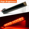 AUTOXBERT Pair (Left & Right) Rear Third Brake Light For