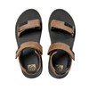 Reef Men's Fanning Baja LE Sport Sandal, Black/Brown, 11