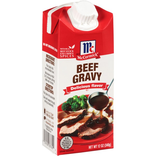 McCormick Simply Better Beef Gravy, 12 oz