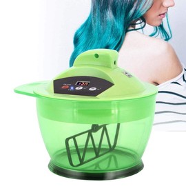 Hair Color Mixing Bowl, Electric Hair Cream Mixer For Automatic Mixer Hair Color Automatic Mixer Blender Hair Dye Cream Mixing Bowl Women Mann Hair Coloring Bowl Mixers Tool(green)