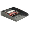 DeLOCK 91496 Internal SATA Black card reader - card readers