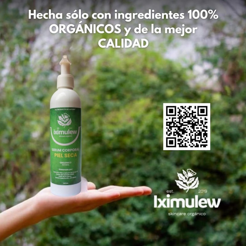 Aceite Corporal Piel Seca Iximulew para para una Piel Suave