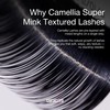Curacoro Camellia Super Mink Textured Lashes, 0.07mm Thickness, J B