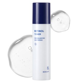 BONCEPT Retinol Toner - Boosting & Hydrating Facial Toner with Retinol & Bakuchiol, Gentle Pore-Tightening K-Beauty, 4.56 fl. oz. 135 ml